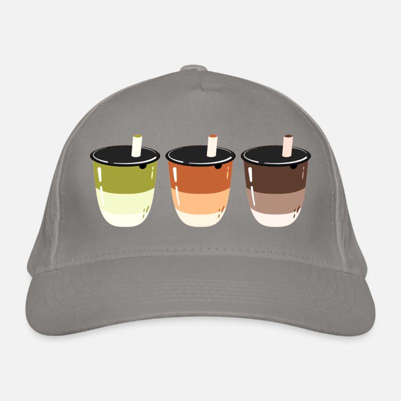 Bubble Tea - Boisson - Création de logo Casquette classique bio
