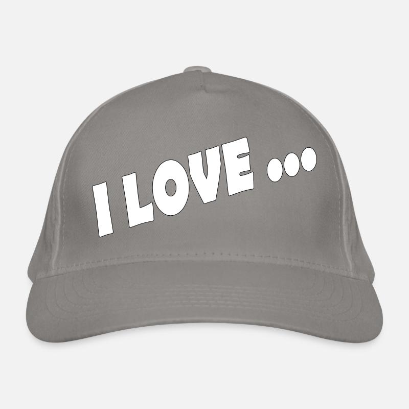 J’ADORE ... Casquette classique bio