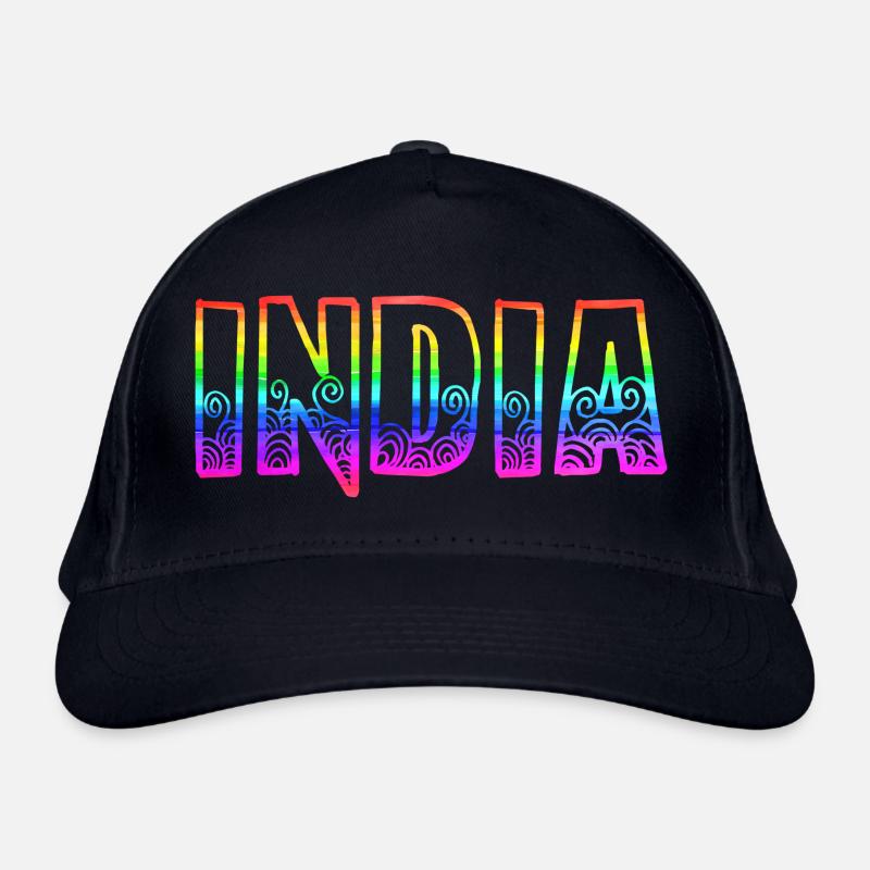 india rs regenbogen Bio-Baseballkappe