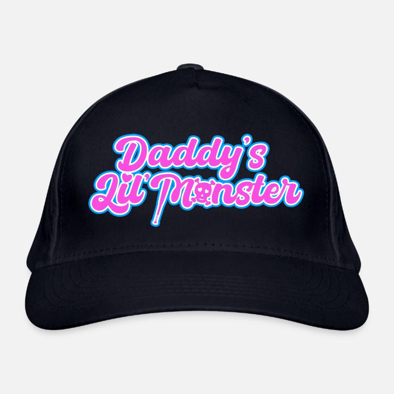 daddys lil monster blue pink - Casquette classique bio - marine