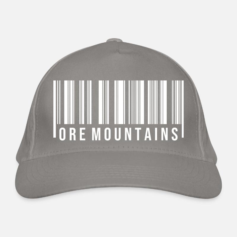 Montagnes Métallifères Erzgebirge Code de numérisation Casquette classique bio