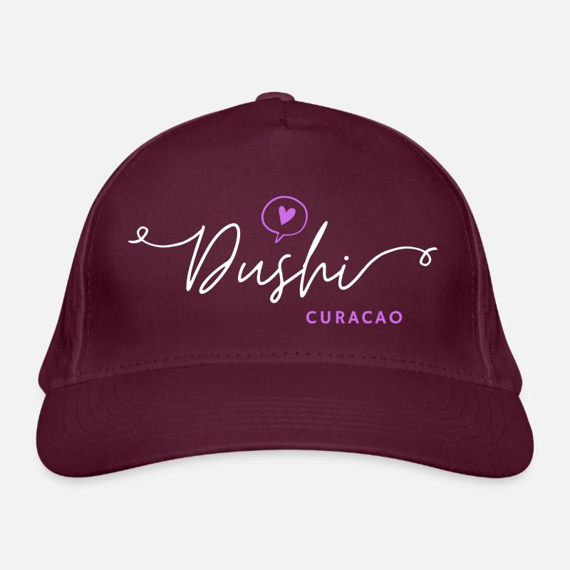 Dushi Curacao Liebe Bio-Baseballkappe