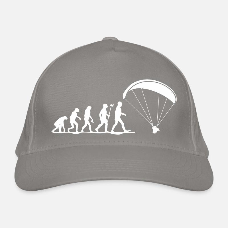 evolution paragliding gleitschirmfliegen Bio-Baseballkappe
