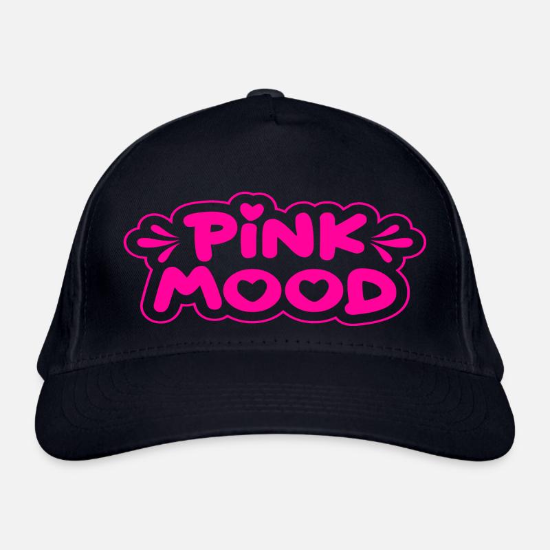 Pink Mood Organic Baseball Cap