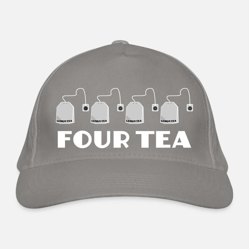 Four Tea - Shirt 40. Geburtstag 40 Vierzig Bio-Baseballkappe