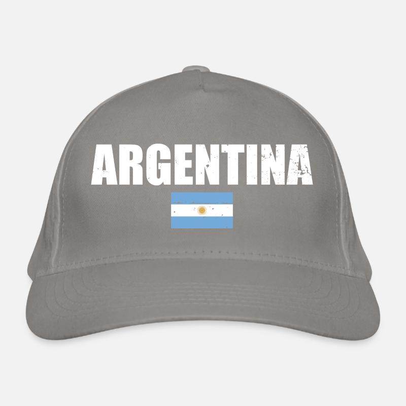 Argentine Argentine Drapeau argentin Casquette classique bio