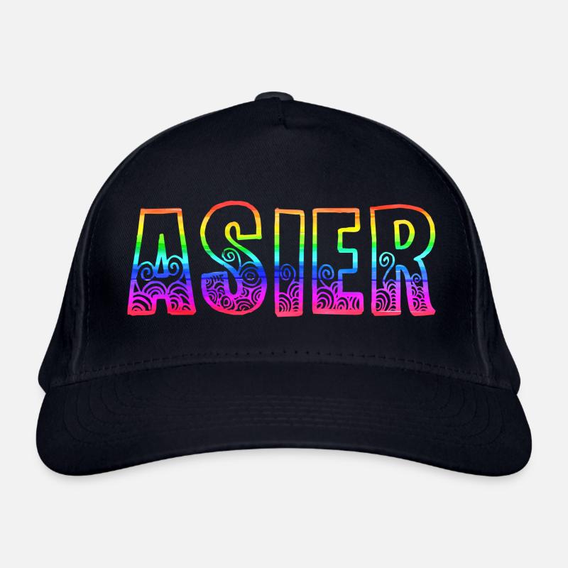 Asier RS Arc-en-ciel Casquette classique bio
