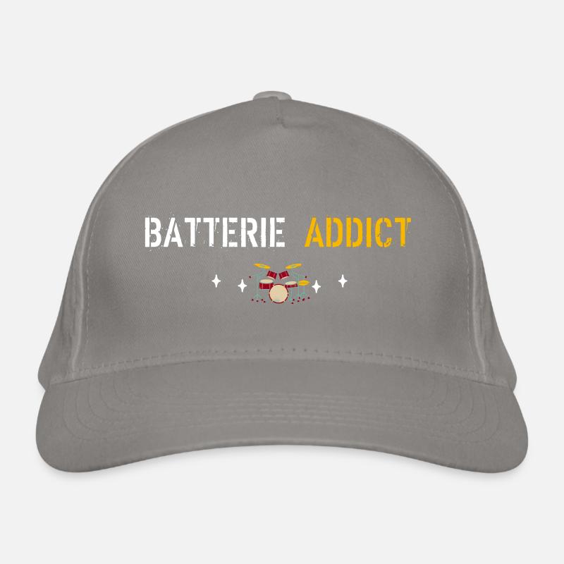 Battery addict Organic Baseball Cap