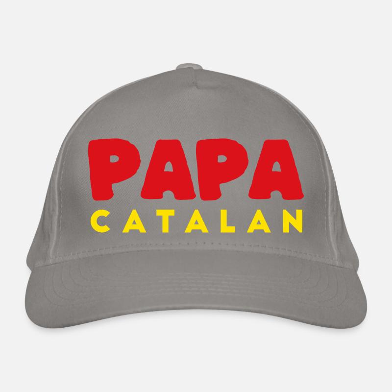 Papa catalan père Catalogne Casquette classique bio