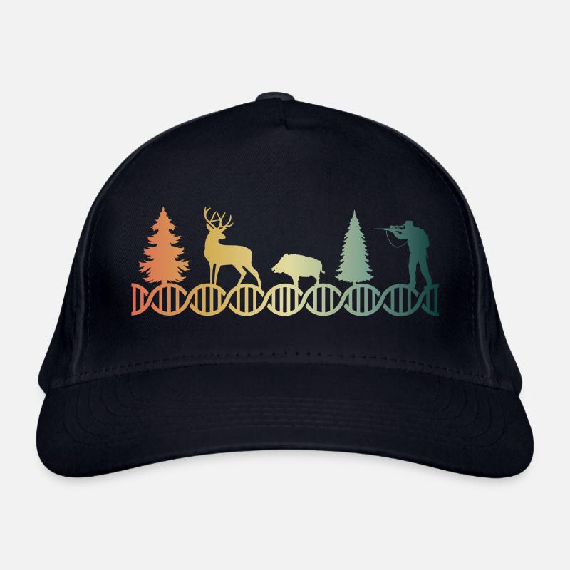 Chasseur d’ADN de chasse Chasseuse d’ADN Casquette classique bio
