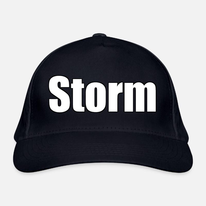 Sturm - (Name des Menschen) Bio-Baseballkappe