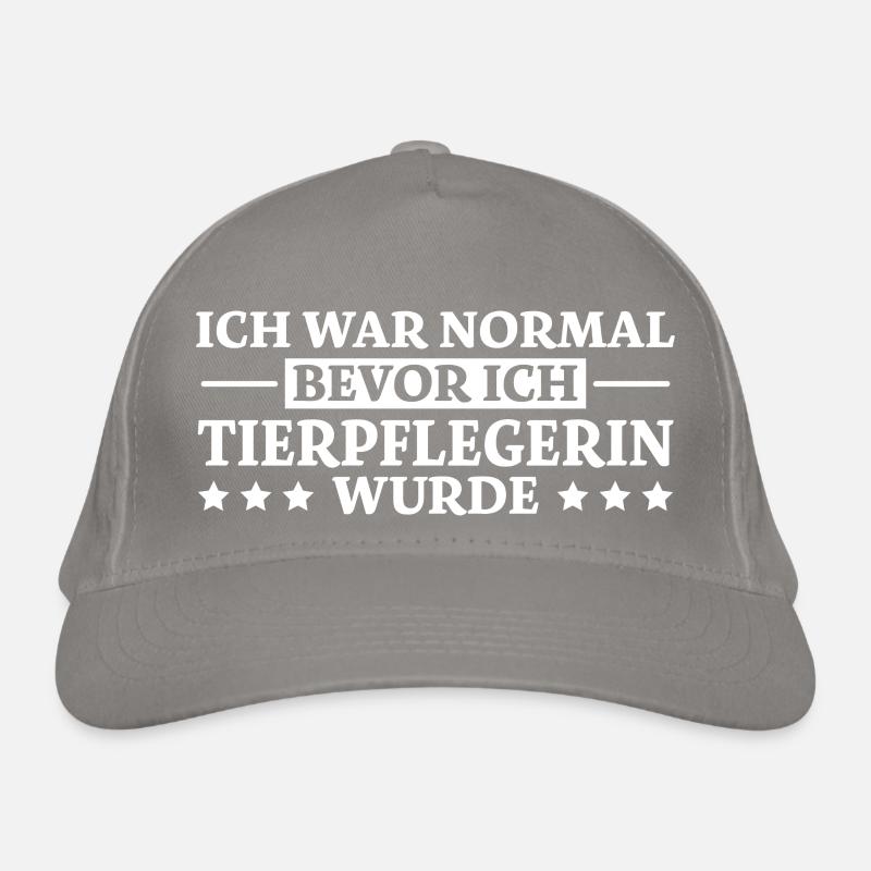 Tierpflegerin Spruch Lustig Tierpflegerin Geschenk Bio-Baseballkappe