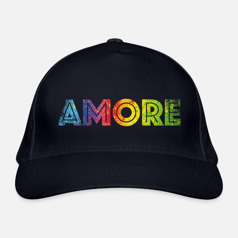 AMORE colours speckled Organic Baseball Cap