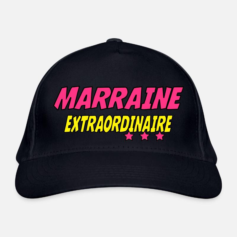 Marraine extraordinaire Casquette classique bio