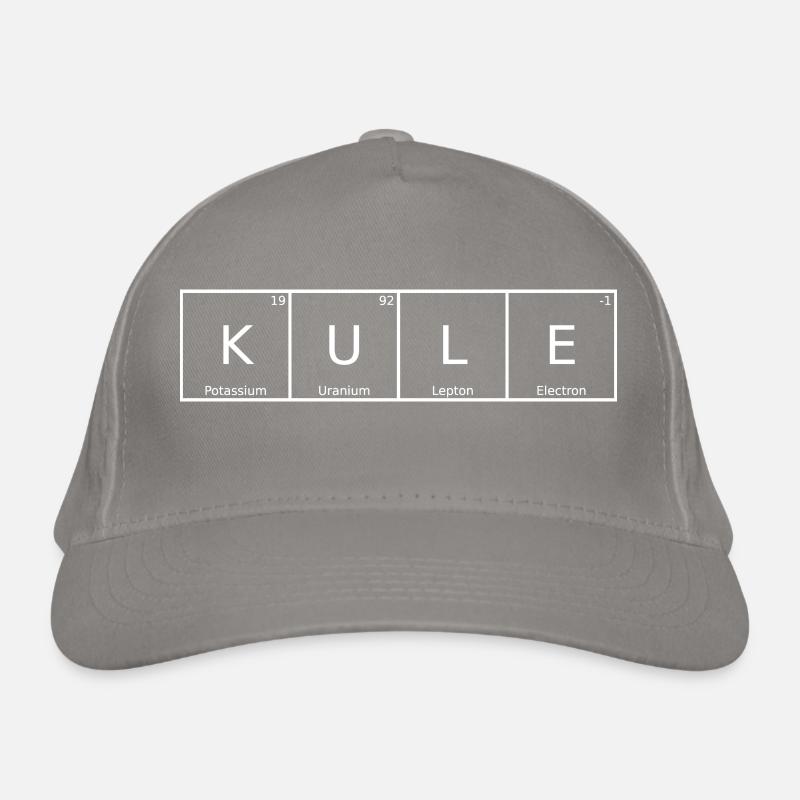 Kule Nom Prénom Chimie Tableau périodique Éléments Casquette classique bio