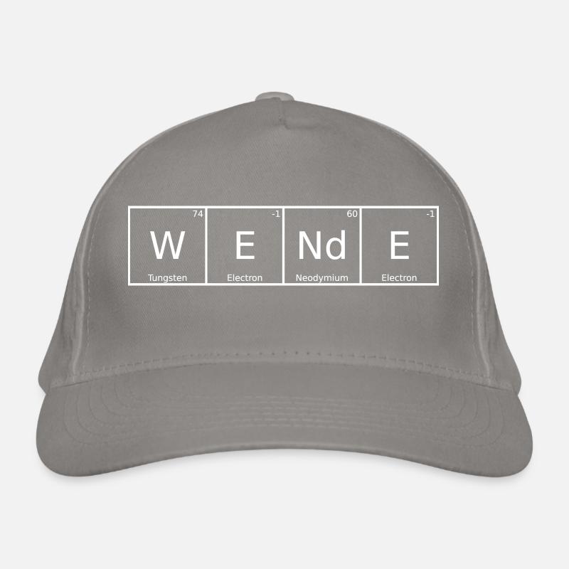 Wende Name First Name Chemistry Periodic Table Elements Organic Baseball Cap
