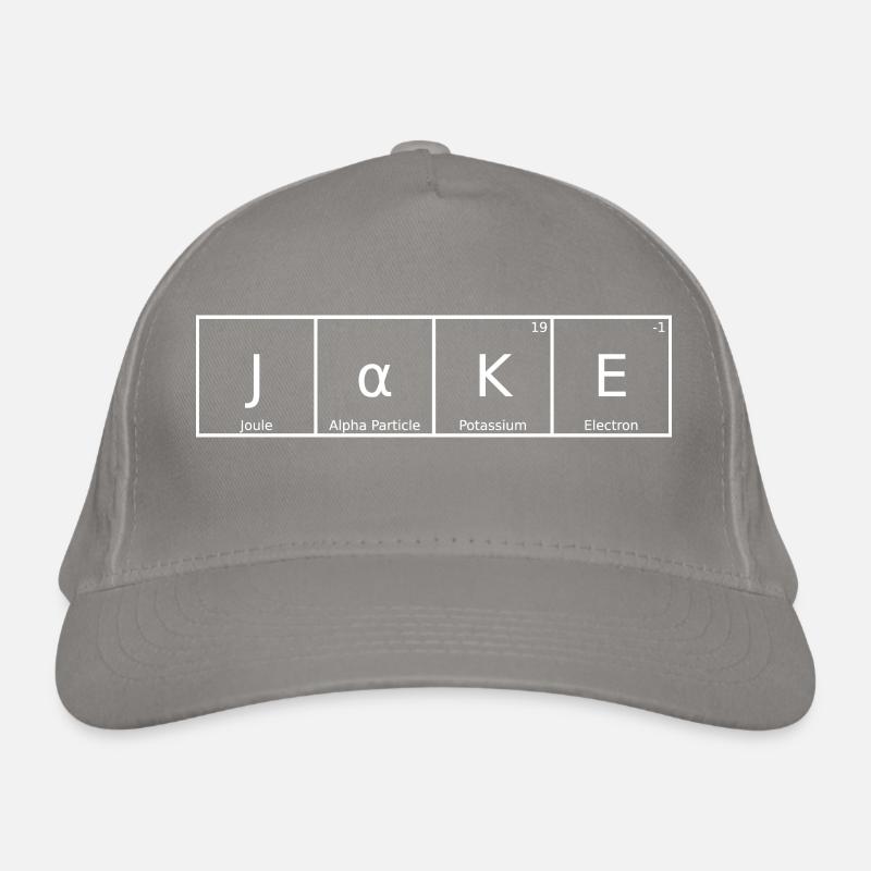 Jake Surname First Name Chemistry Periodic Table Elements Organic Baseball Cap