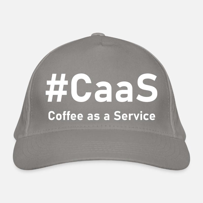 CaaS – Coffee as a Service | Lustiger IT-Kaffee Bio-Baseballkappe