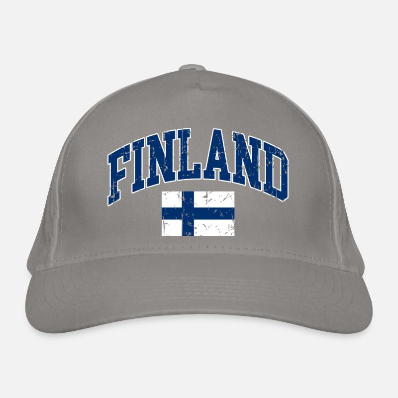FINNLAND FLAGGE Bio-Baseballkappe