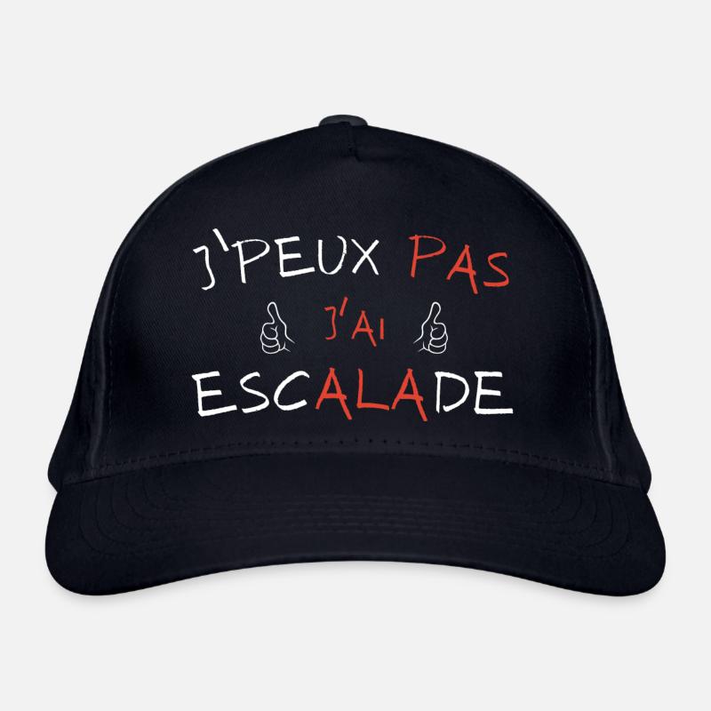 J'peux pas j'ai Escalade - Casquette classique bio - marine