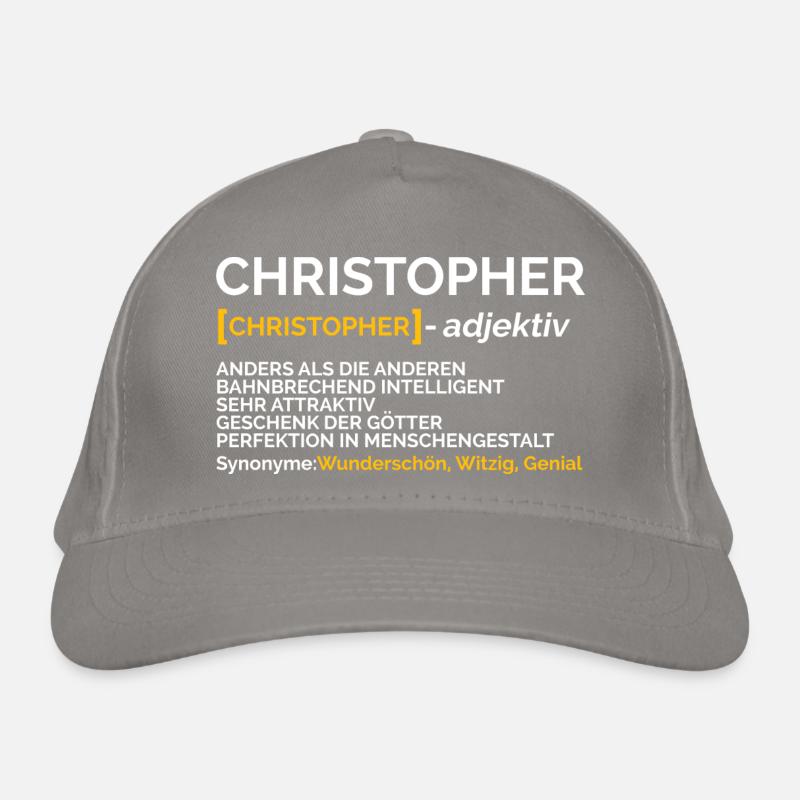 Bio-Baseballkappe