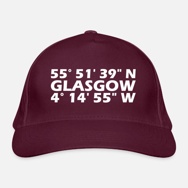 Coordonnées de Glasgow Casquette classique bio