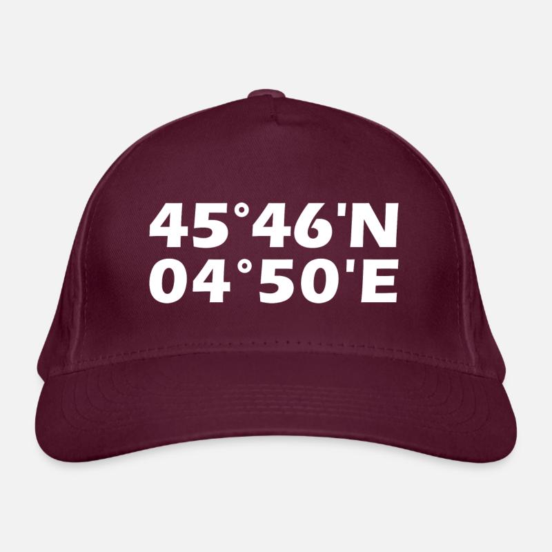 Lyon coordinates Organic Baseball Cap