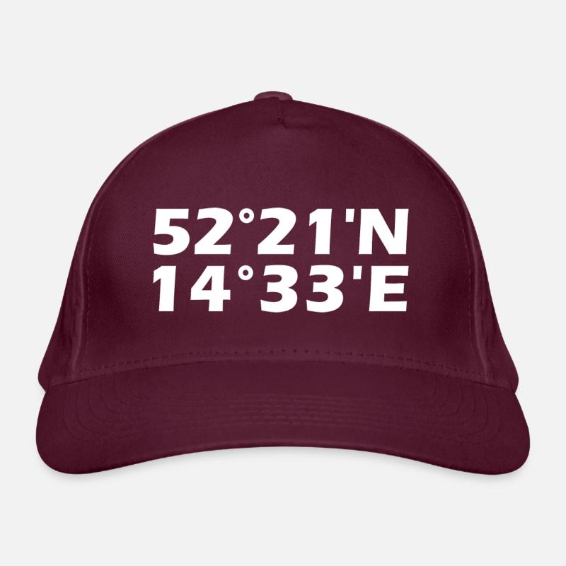 Coordonnées de Francfort (Oder) Casquette classique bio