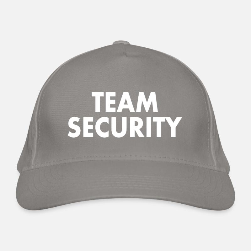 Team security Casquette classique bio