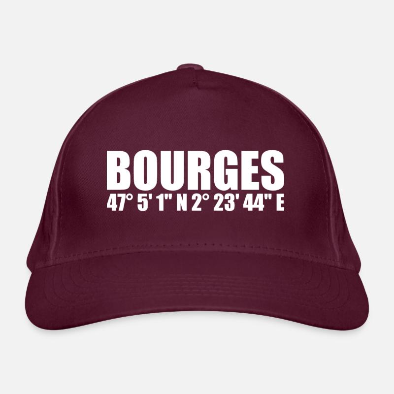 Coordonnées de Bourges Casquette classique bio