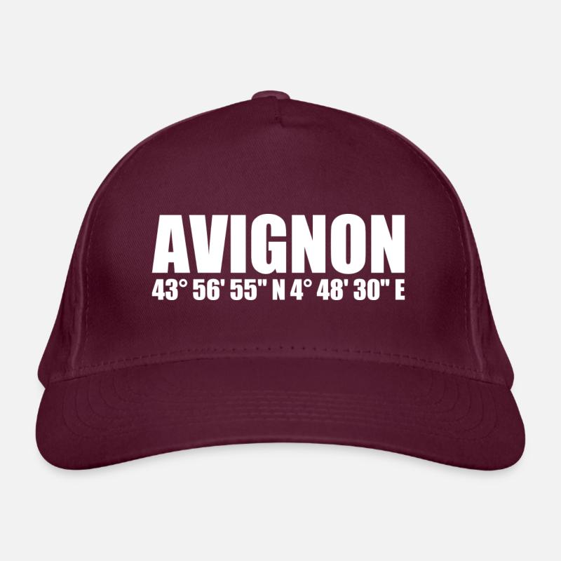 Coordonnées d’Avignon Casquette classique bio
