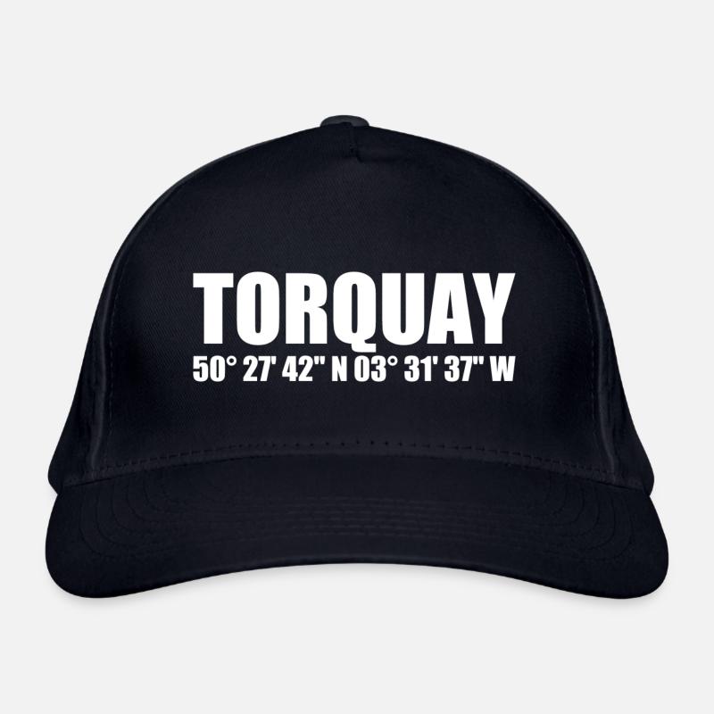 Coordonnées de Torquay - Casquette classique bio - marine