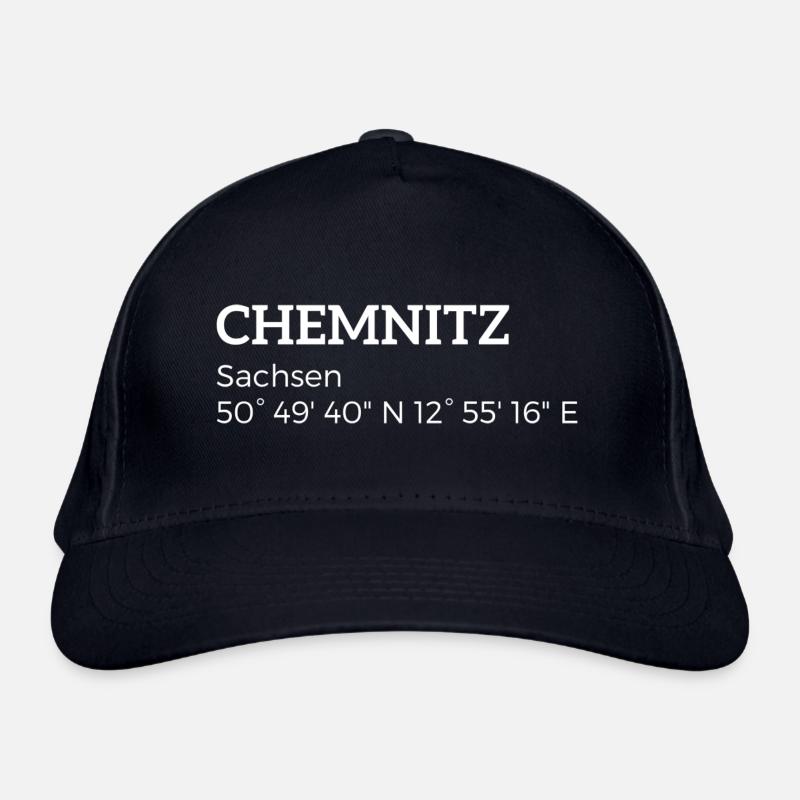 Chemnitz⁠ Sachsen Koordinaten Bio-Baseballkappe
