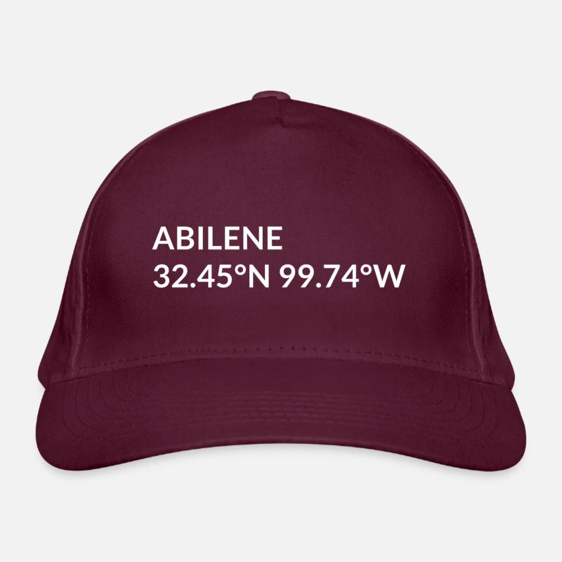 Abilene, Texas, États-Unis Coordonnées Casquette classique bio