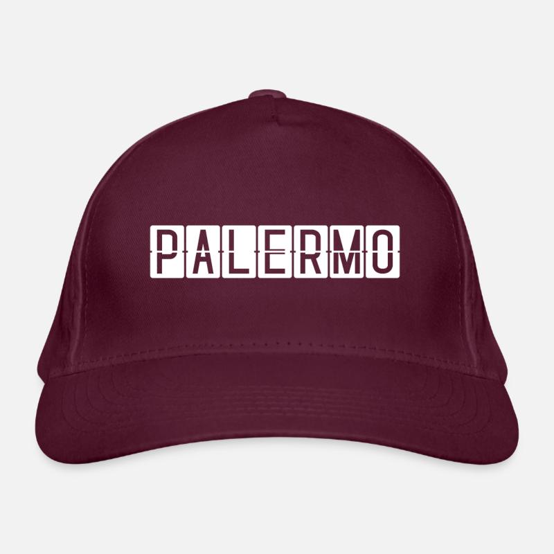 Palermo Flughafentafel Bio-Baseballkappe