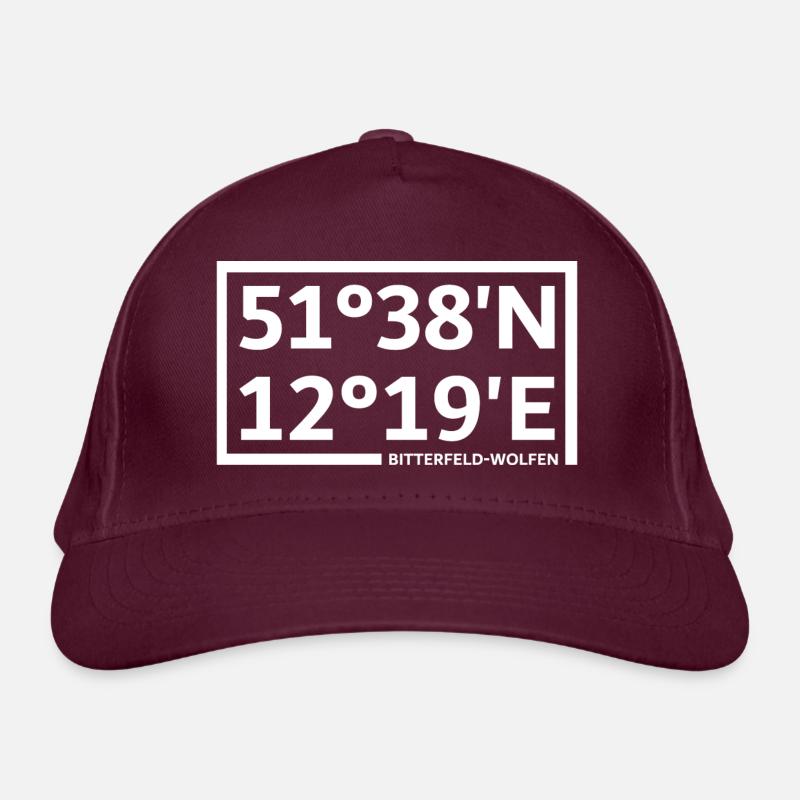 Coordonnées de Bitterfeld-Wolfen Casquette classique bio