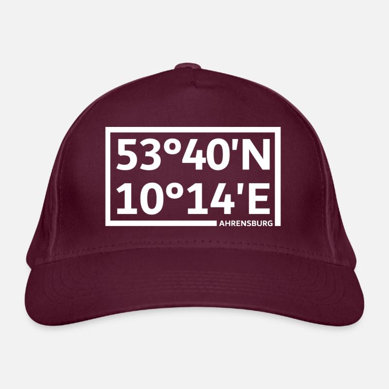 Coordonnées d’Ahrensburg Casquette classique bio