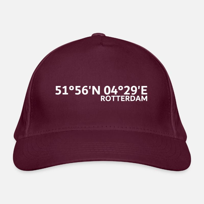 Coordonnées de Rotterdam Casquette classique bio