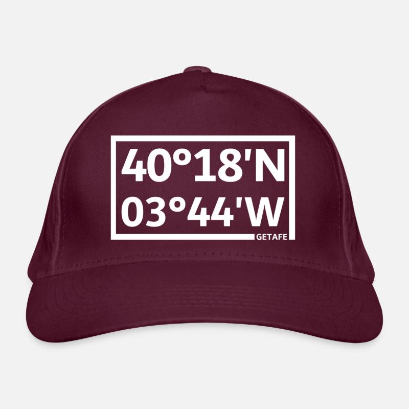 Coordonnées Getafe Casquette classique bio