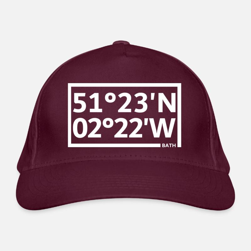 Coordonnées du bain Casquette classique bio