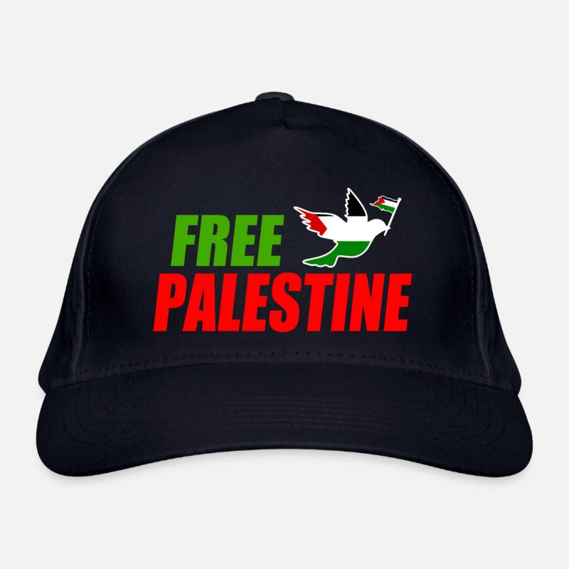 Free palestine Bio-Baseballkappe