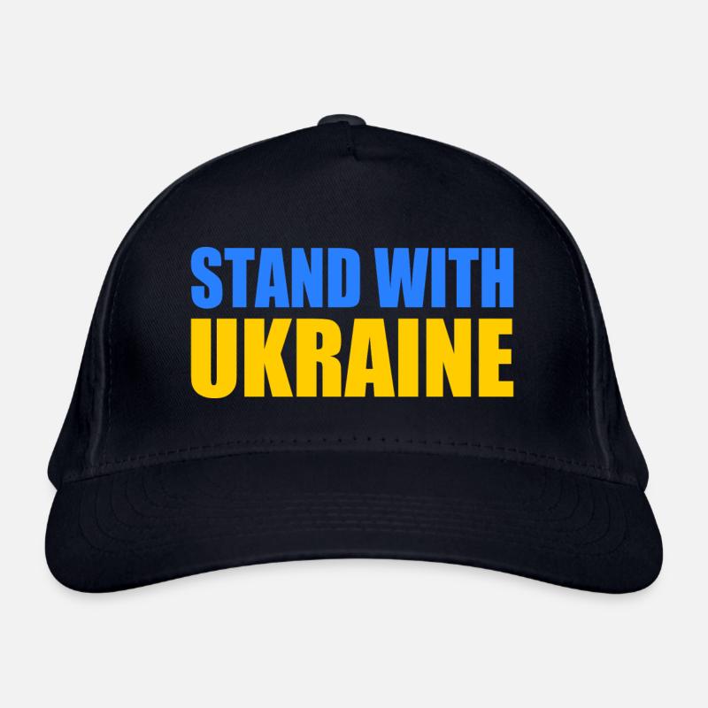 stand with ukraine Organic Baseball Cap