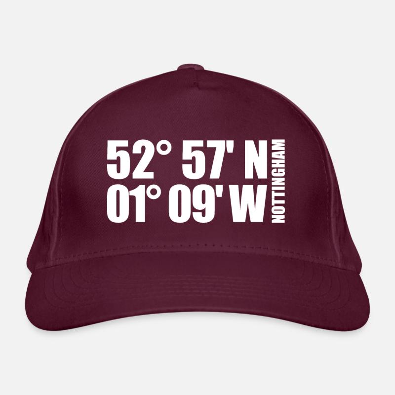 Nottingham Coordinates Organic Baseball Cap