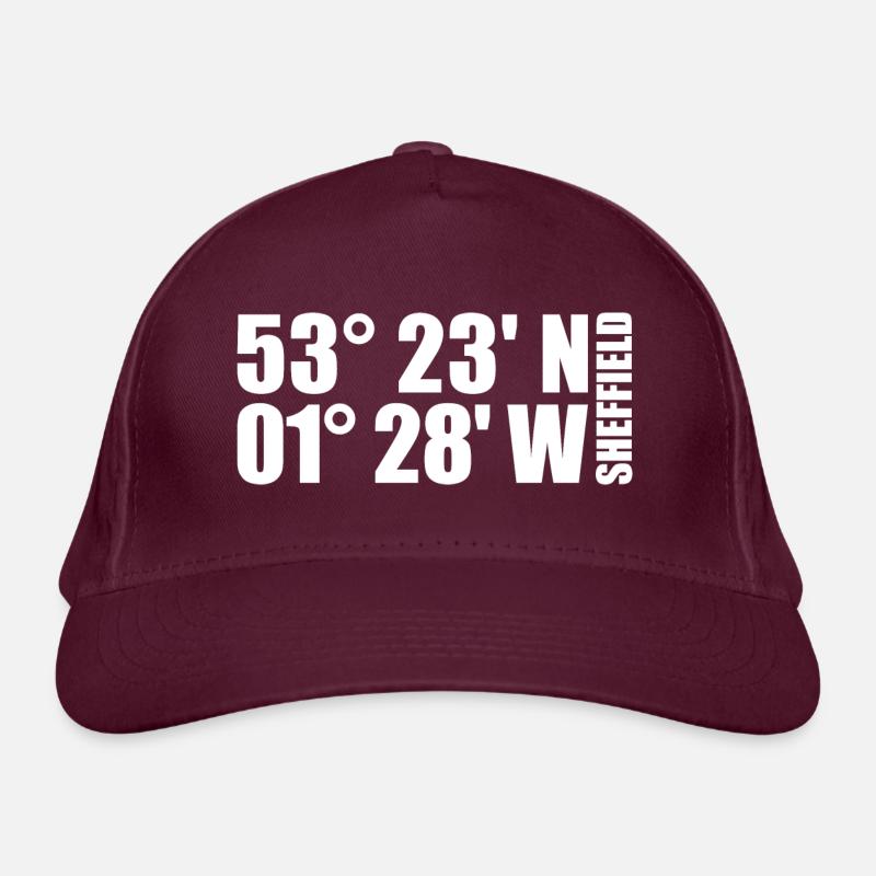 Sheffield coordinates Organic Baseball Cap
