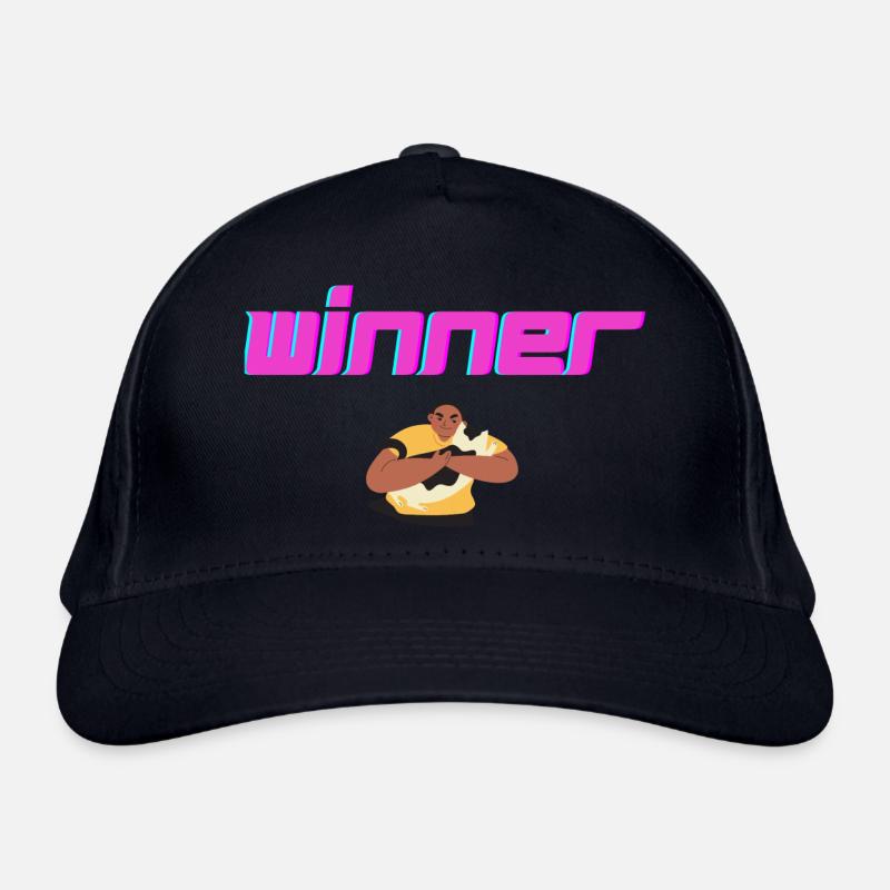 GEWINNER Bio-Baseballkappe