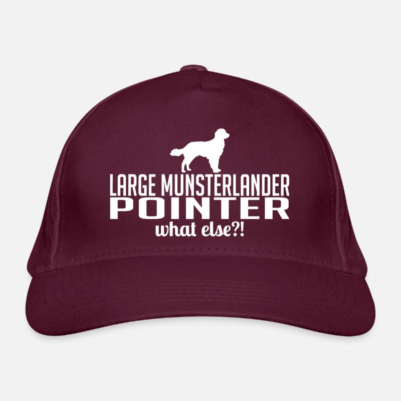 LARGE MUNSTERLANDER POINTER what else Wilsigns Bio-Baseballkappe