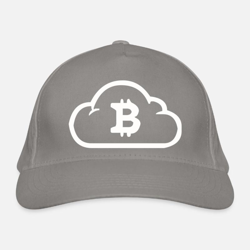 Bitcoin cloud Casquette classique bio