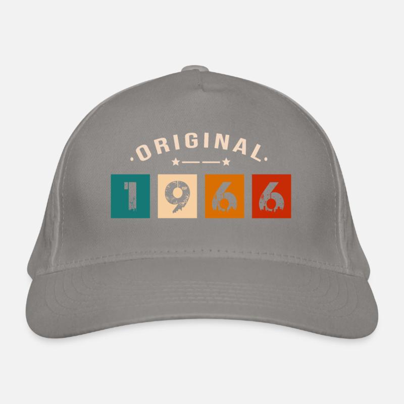 Original 1966 Vintage - 196 Birthday Present Organic Baseball Cap