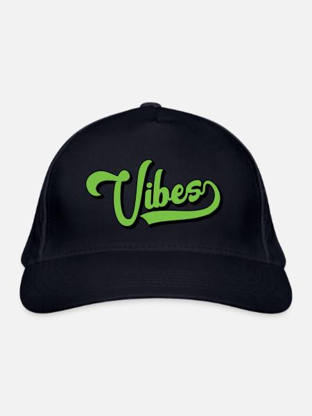Vibes - Bio-Baseballkappe - Navy