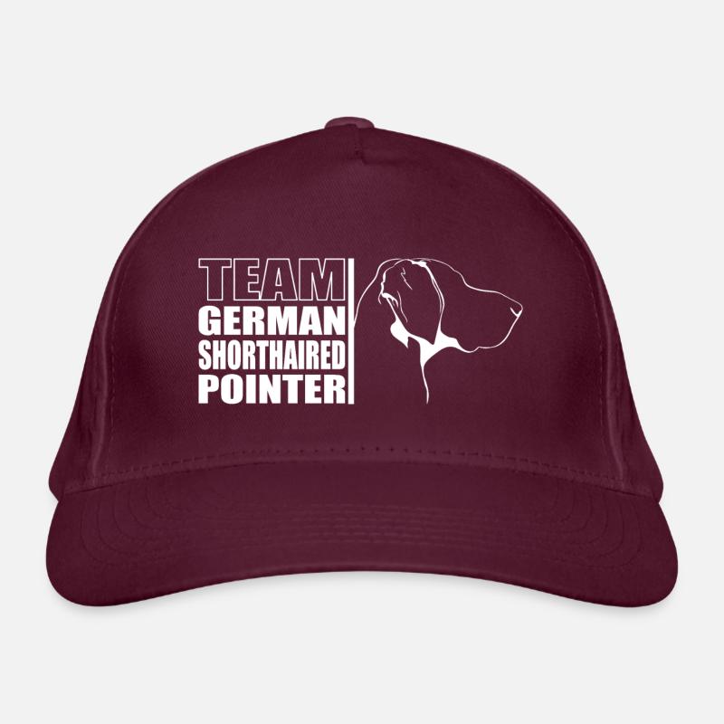 TEAM German Shorthaired Pointer Hunde Wilsigns Bio-Baseballkappe